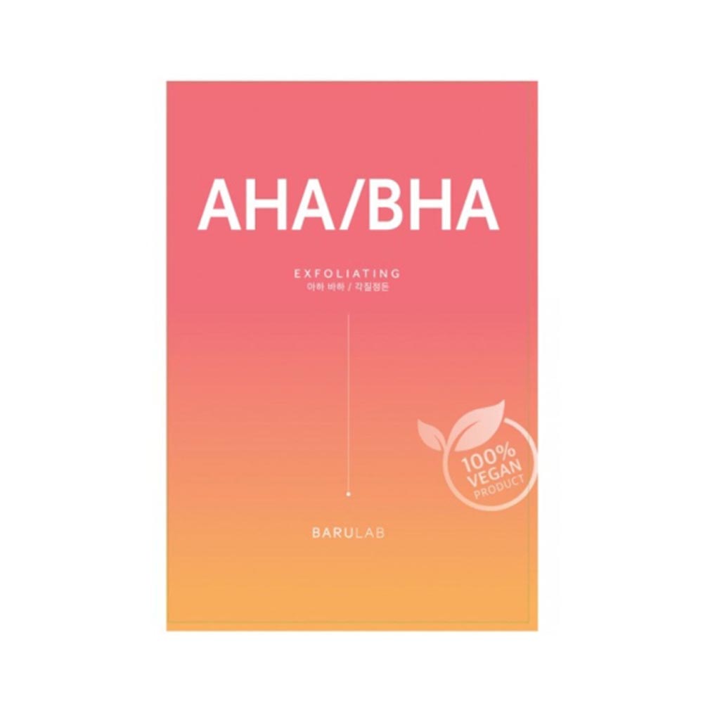 K-Beauty BARULAB AHA BHA Exfoliating Mask mit EAN 8809420800403 Koreanische Kosmetik Korean Skincare