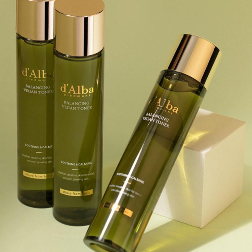 Korean Kosmetik d'Alba Mild Skin Balancing Vegan Toner 150 ml mit EAN 8809875900949 Koreanische Kosmetik K Beauty