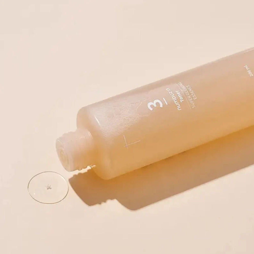 Korean Skincare Numbuzin No.3 Super Glowing Essence Toner 200 ml mit EAN 8809652580128 Koreanische Kosmetik K Beauty
