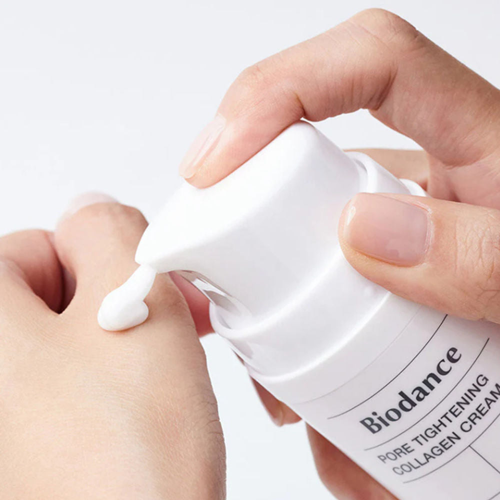 Korean Skincare Biodance Pore Tightening Collagen Cream 50 ml mit EAN 8809937361695 Koreanische Kosmetik K beauty