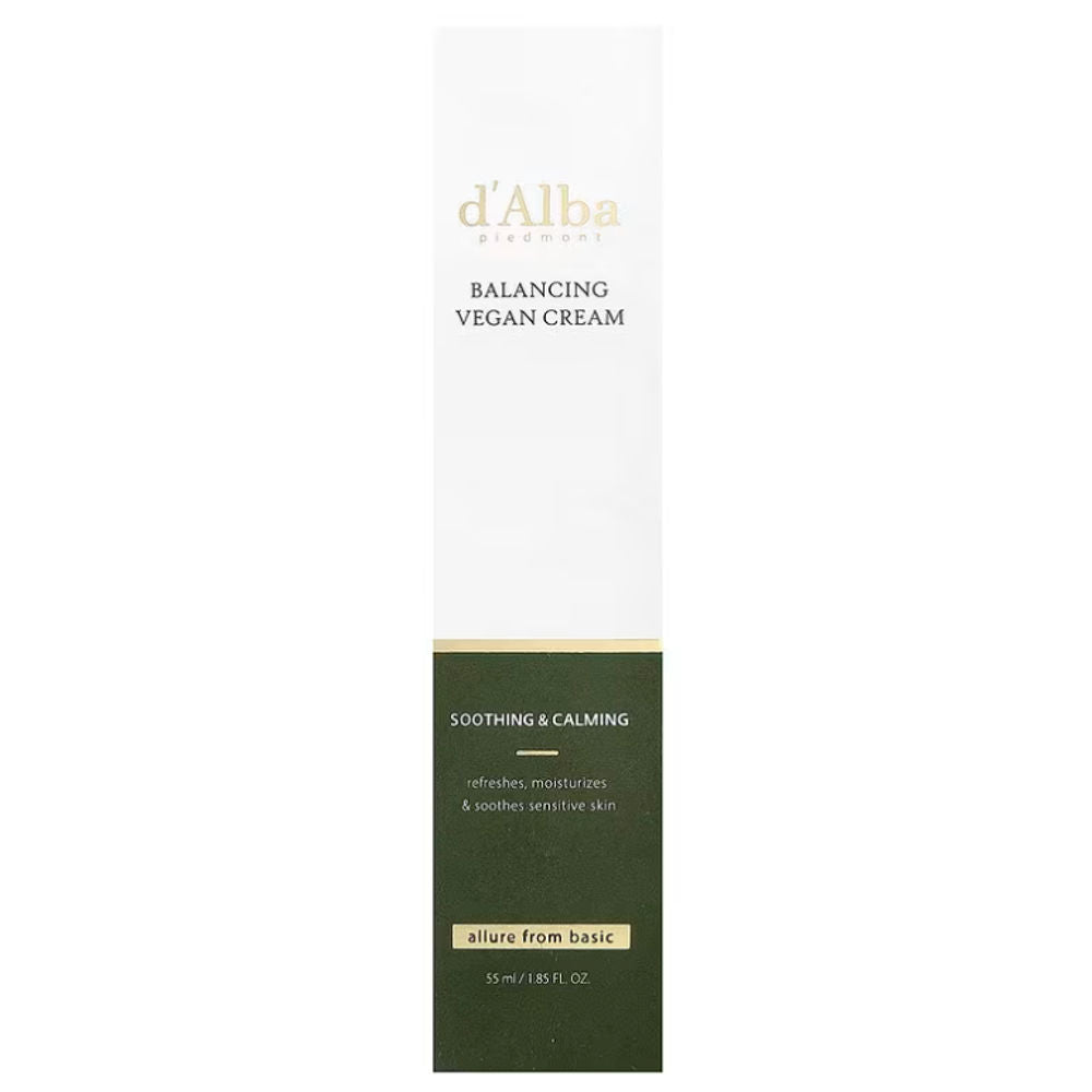 d'Alba | Mild Skin Balancing Vegan Cream – 55ml