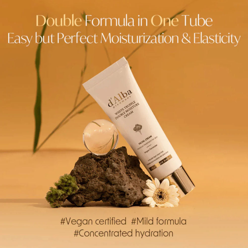 K Beauty d’Alba White Truffle Double Moisture Cream 60 ml mit EAN 8809563069149 Korean Skincare Koreanische Kosmetik