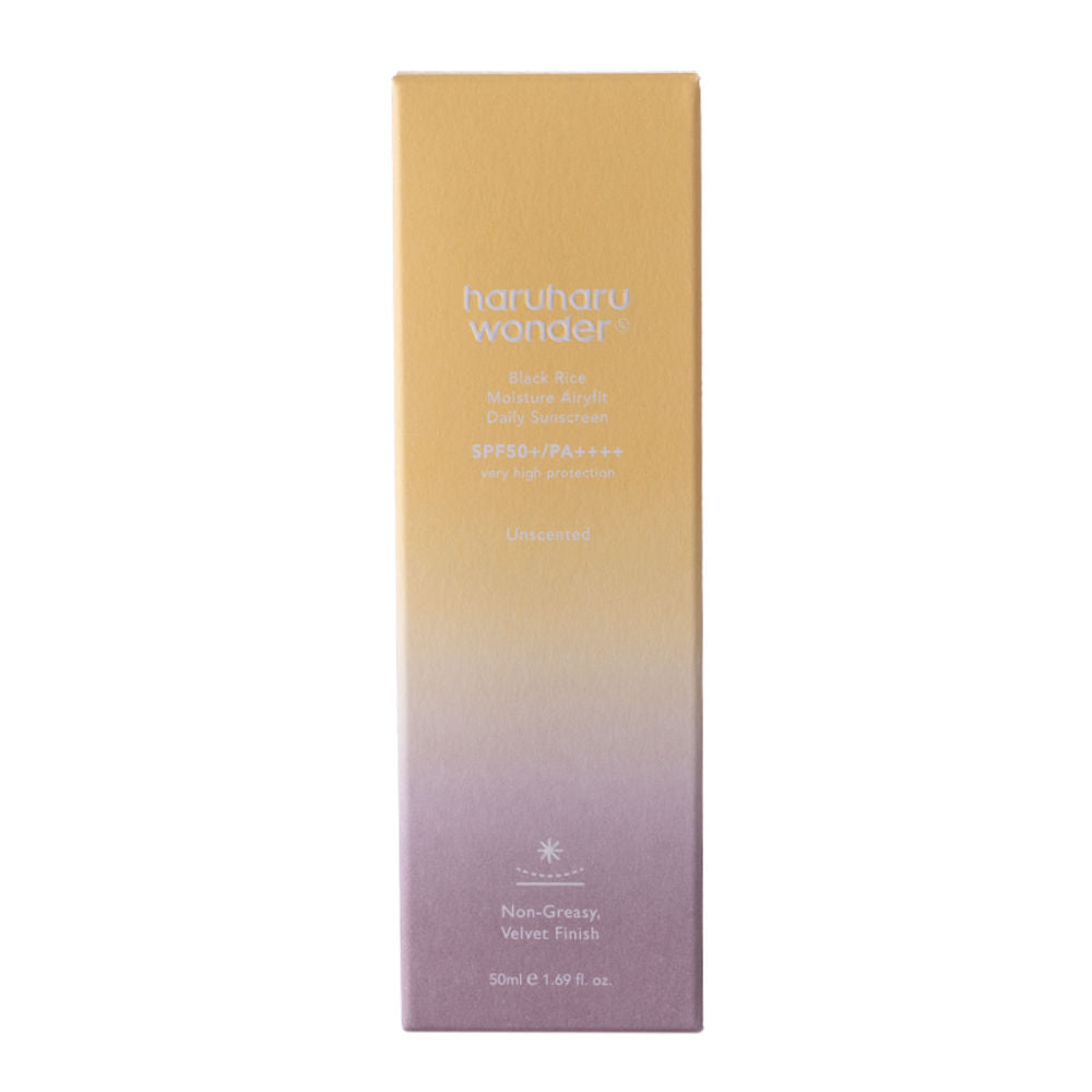 K Beauty Haru Haru Wonder Black Rice Pure Mineral Relief Daily Sunscreen 50 ml mit EAN 8809532221691 Korean Skincare Koreanische Kosmetik