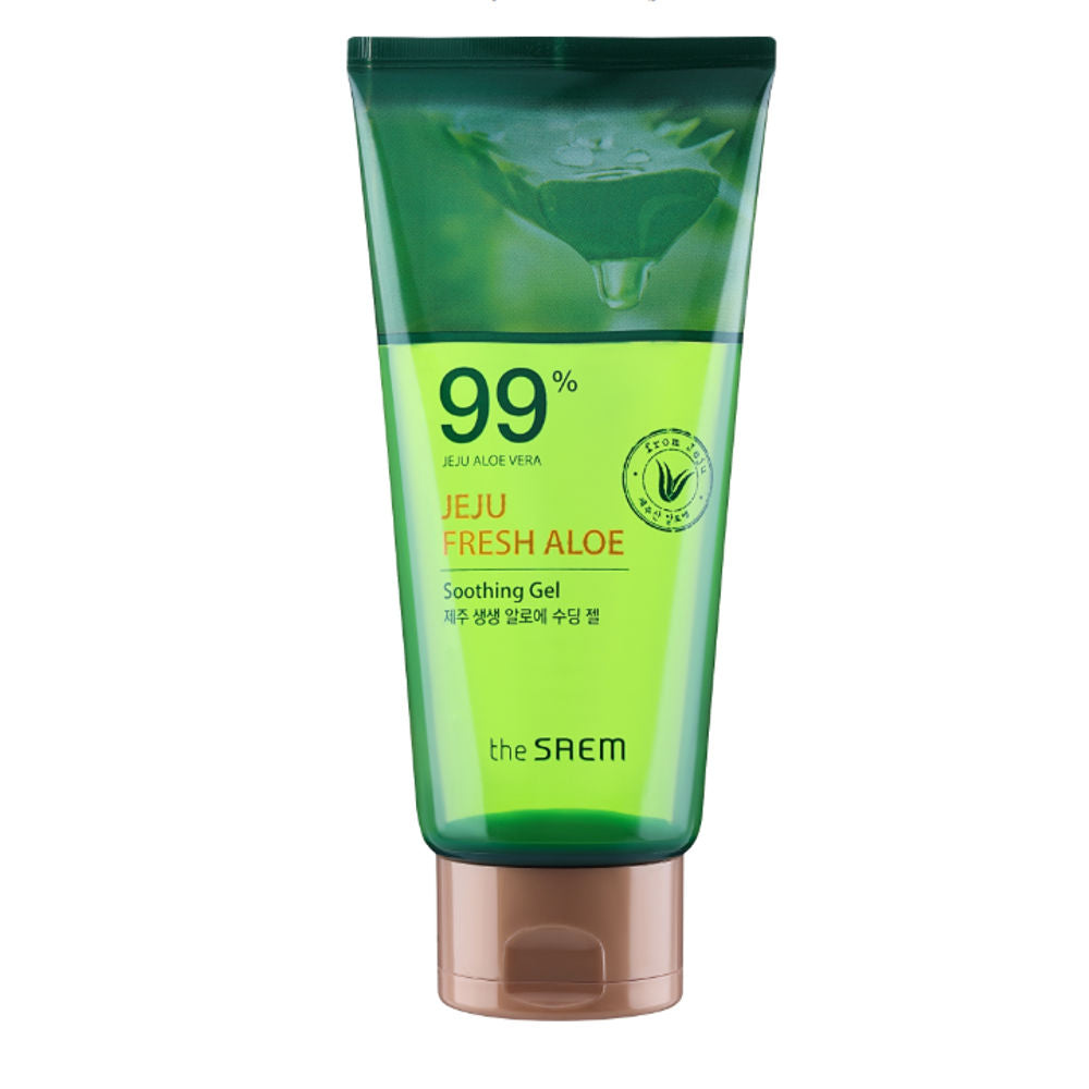 K Beauty The Saem Jeju Fresh Aloe Soothing Gel 99% 300 ml mit EAN 8806164157695 Korean Skincare Koreanische Kosmetik