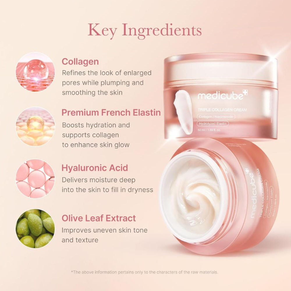 Korean Skincare Medicube Triple Collagen Cream 50 ml Koreanische Kosmetik K Beauty
