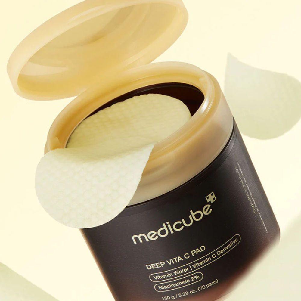 Korean Skincare Medicube Deep Vita C Pad - 70 Pads mit EAN 8800256109661 Koreanische Kosmetik  K Beauty