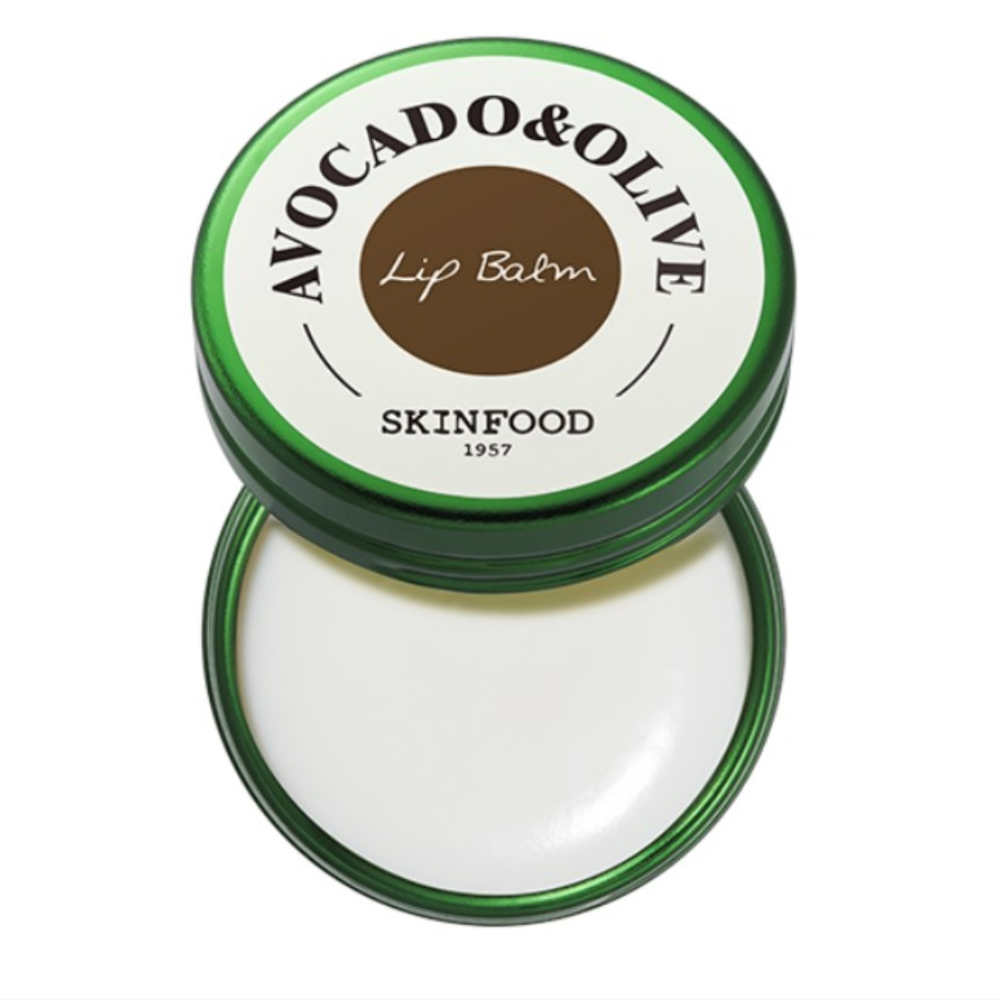 K-Beauty SKINFOOD Avocado Olive Lip Balm mit EAN 8809032673860 Koreanische Kosmetik Korean Skincare