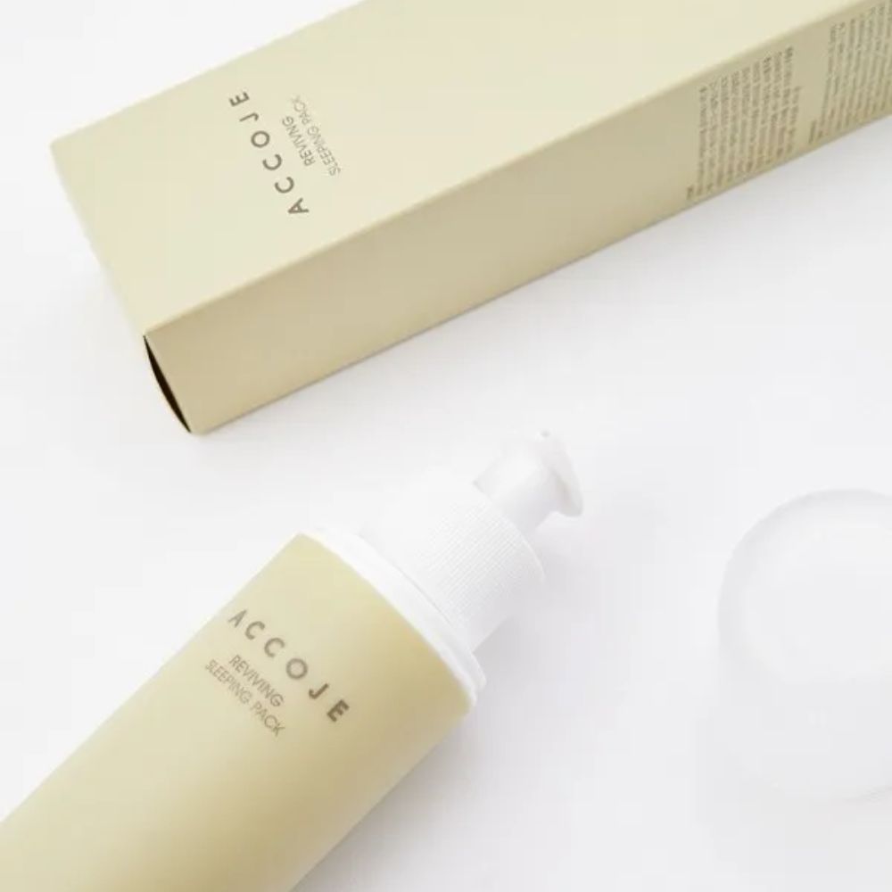 Koreanische Kosmetik  ACCOJE Reviving Sleeping Pack 130 ml EAN 8809079203228 k beauty korean skincare