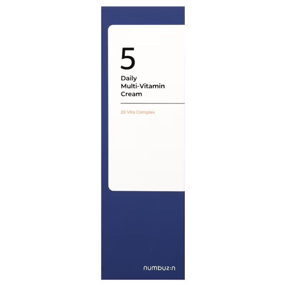Numbuzine | No.5 Daily Multi-Vitamin Cream - 60 ml