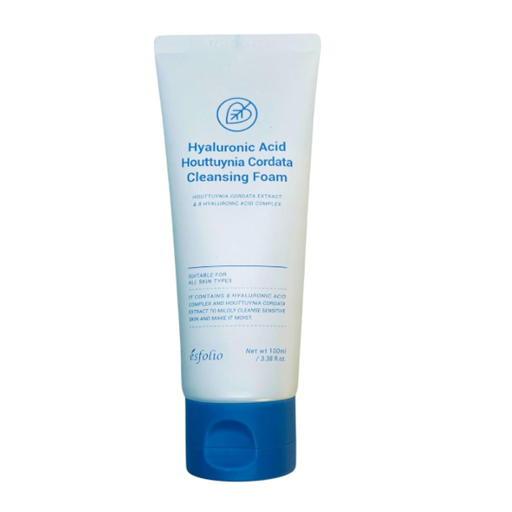 K Beauty Esfolio Hyaluronic Acid Houttuynia Cordata Cleansing Foam  100 ml mit EAN 8809589393518 Koreanische Kosmetik