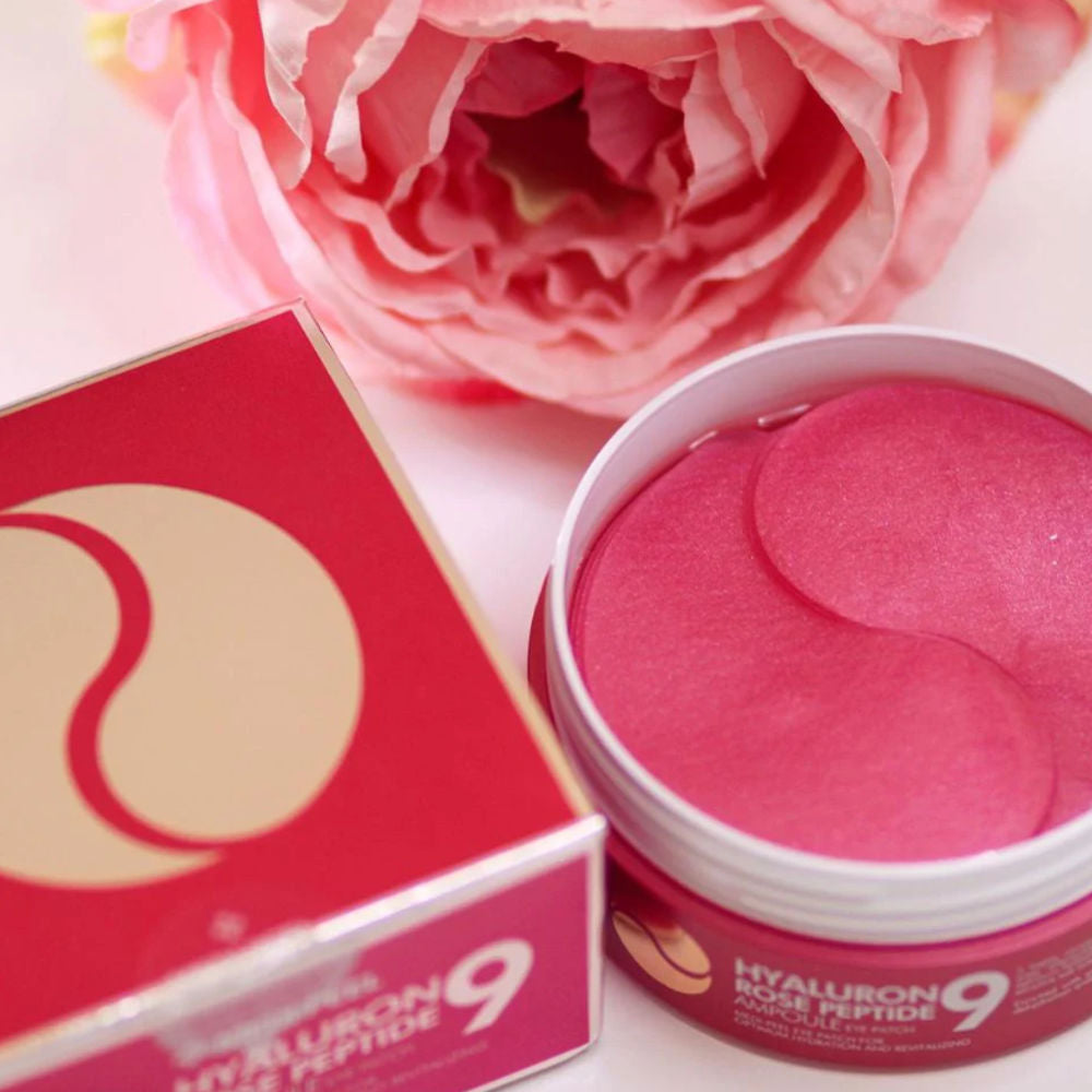 Korean Skincare MEDIPEEL Hyaluron Rose Peptide 9 Ampoule Eye Patch  60 Patches mit EAN 8809409343631
 Koreanische Kosmetik K Beauty