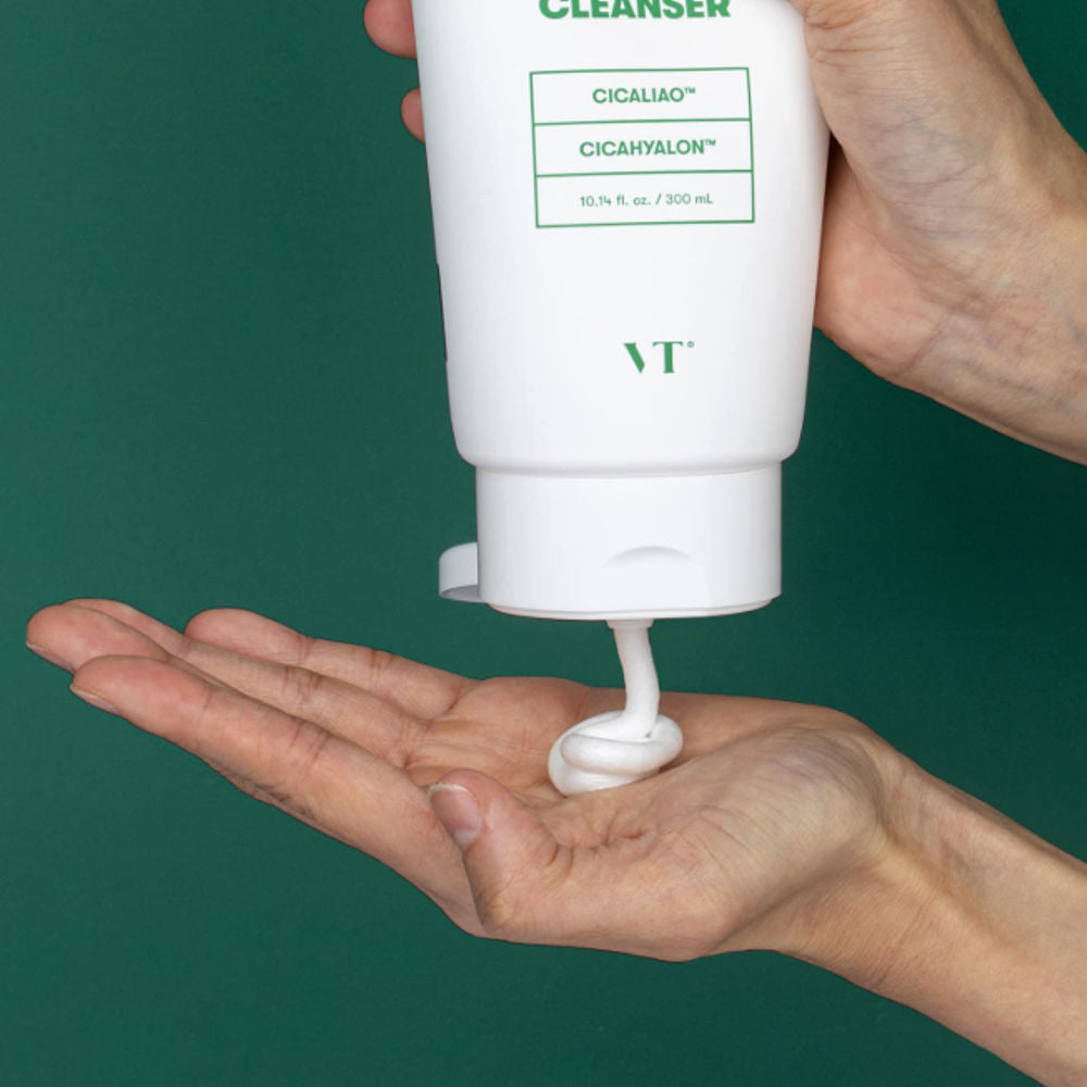 Korean Skincare VT Cosmetics Cica Mild Foam Cleanser 300 ml mit ean 8809695670114 Koreanische Kosmetik