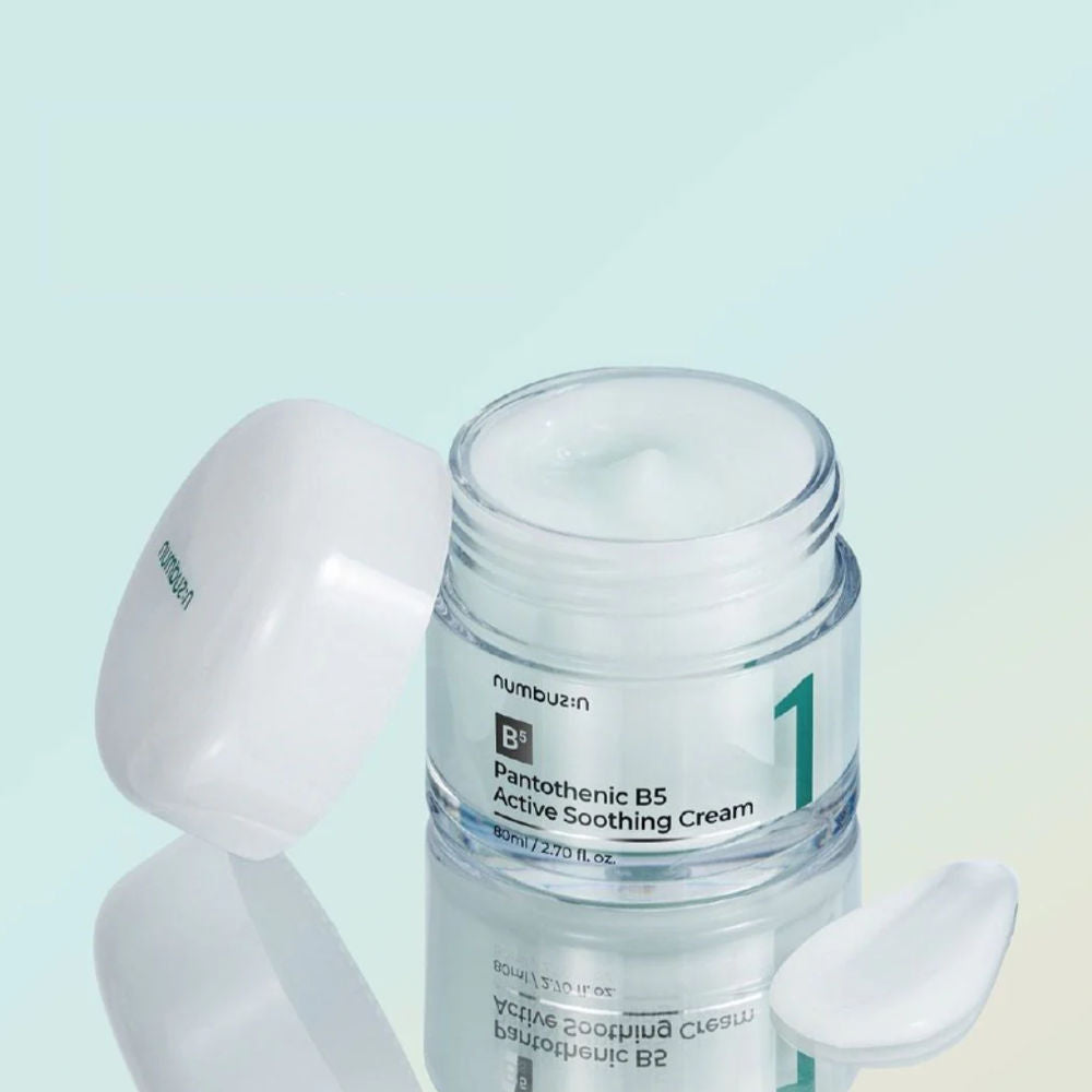Korean Skincare Numbuzin No.1 Pantothenic B5 Active Soothing Cream 80 ml mit EAN 8809652583228 Koreanische Kosmetik K Beauty 