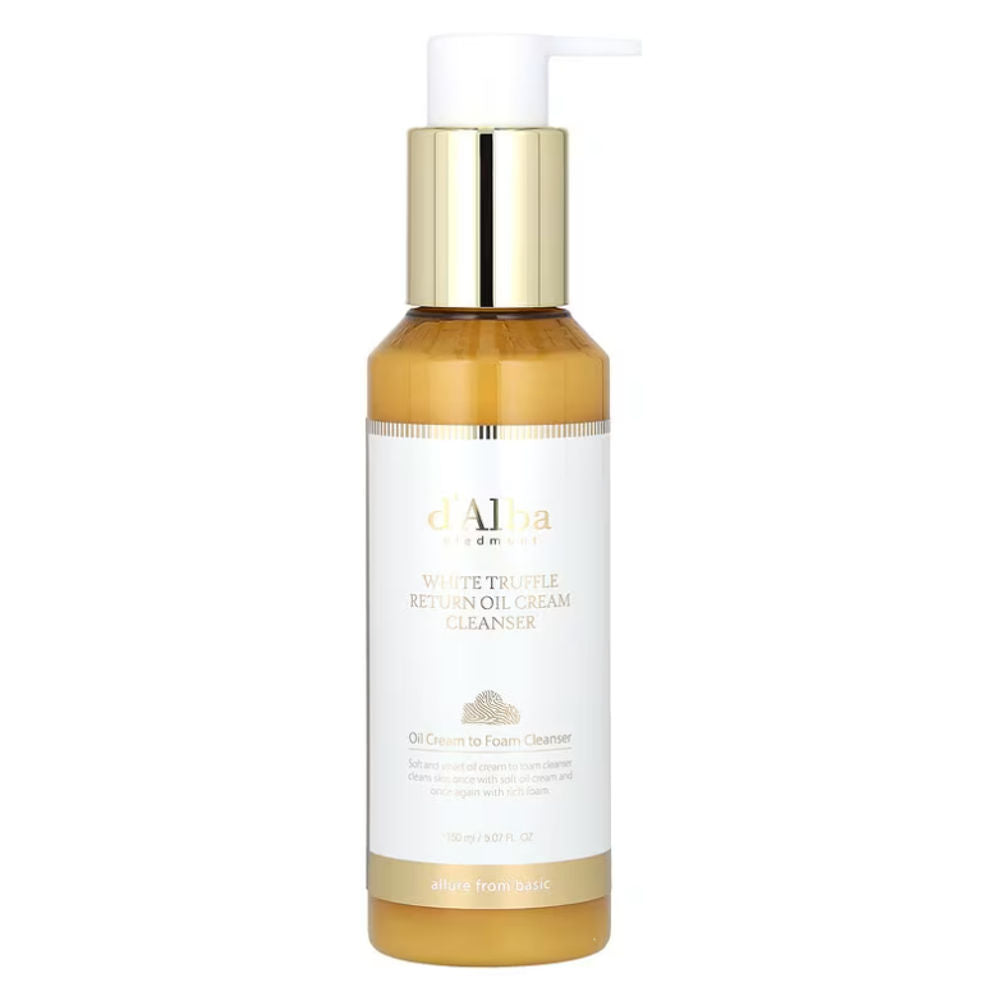 K beauty d'Alba White Truffle Return Oil Cream Cleanser 150 ml mit EAN 8809686388325 Korean Skincare