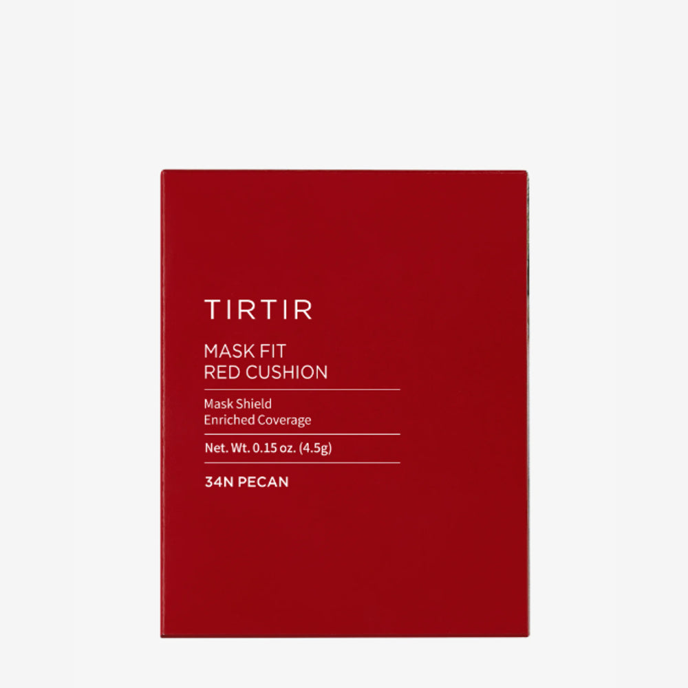 K Beauty TIR TIR Mask Fit Red Mini Cushion 34N Pecan 18 g Korean Skincare Koreanische Kosmetik