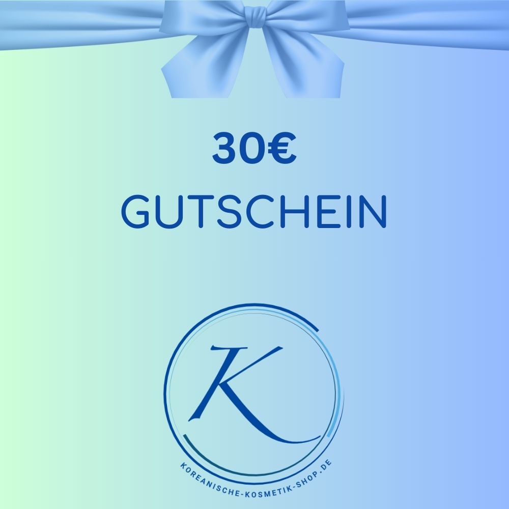 Koreanische Kosmetik Shop Gutschein 30 Euro K-Beauty Korean Skincare