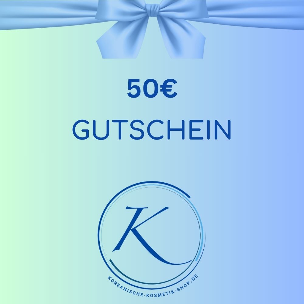 Koreanische Kosmetik Shop Gutschein 50 Euro K-Beauty Korean Skincare